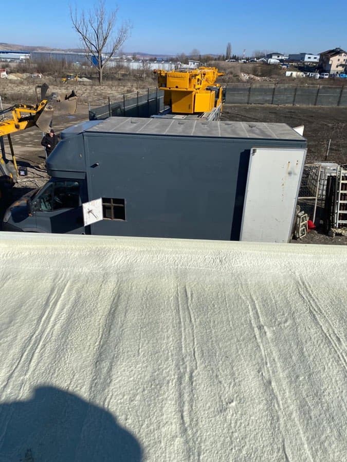 Lucrare WE SPRAY 12 – spumă poliuretanică și poliuree