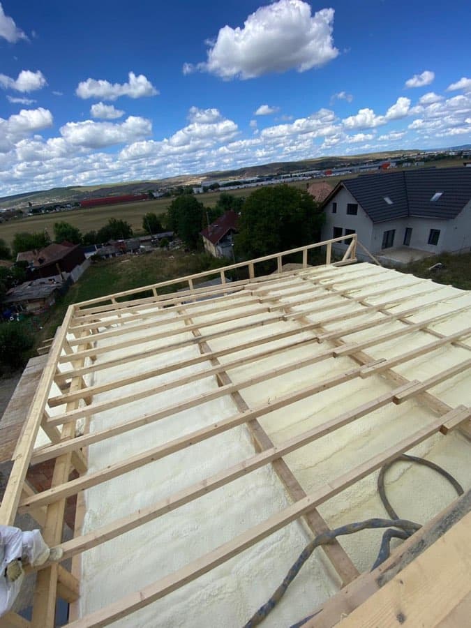 Lucrare WE SPRAY 29 – spumă poliuretanică și poliuree