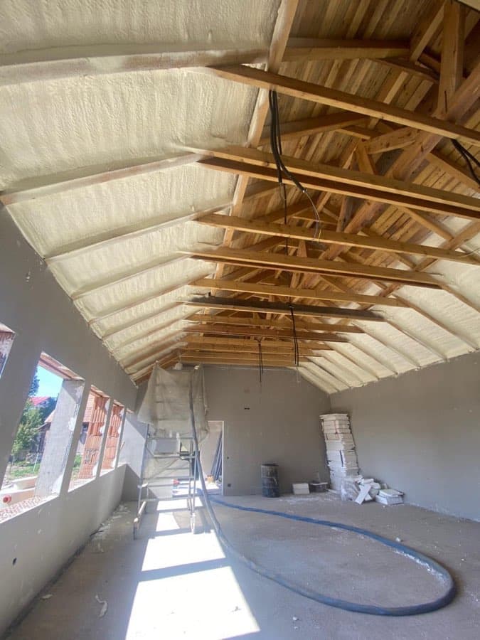 Lucrare WE SPRAY 34 – spumă poliuretanică și poliuree