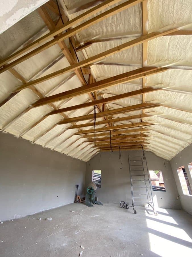 Lucrare WE SPRAY 36 – spumă poliuretanică și poliuree